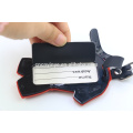 2015 new style pvc luggage tags, soft pvc rubber luggage tag